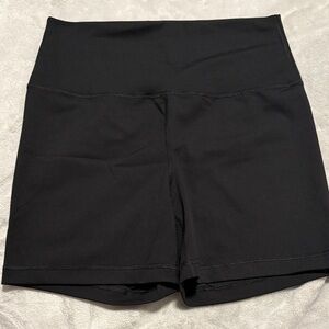 90 Degree By Reflex Black Bike Shorts